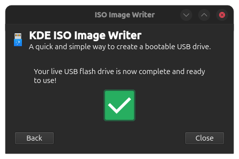ISO image ready