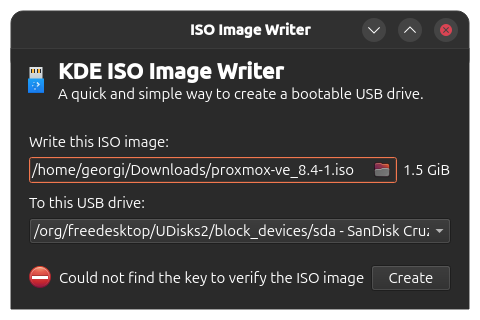 Setting up an ISO to be written on flash drive